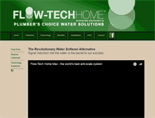 Tablet Screenshot of flowtechhome.com